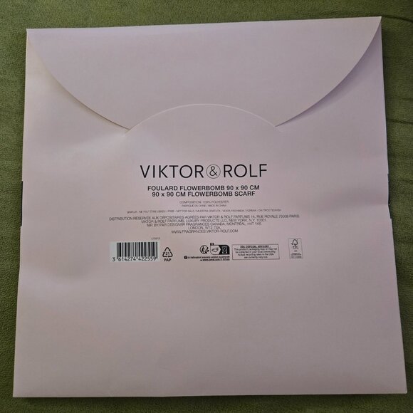 Viktor & Rolf Flowerbomb foulard scarf - Picture 3 of 3